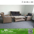 Professional Furniture Manufactory relaxing causual leisure garden sofa pe wicker sofas